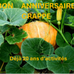 VINGTIÈME ANNIVERSAIRE DU GRAPPE